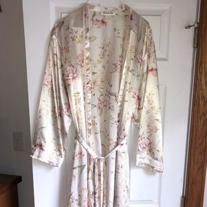 Dior vintage silk robe